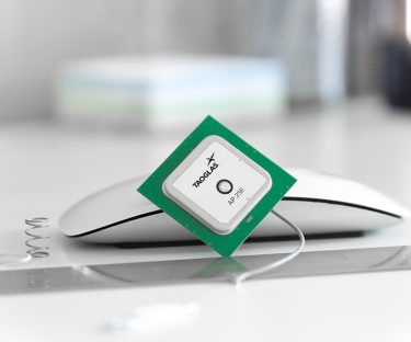 Taoglas Antenna in front of a Mouse
